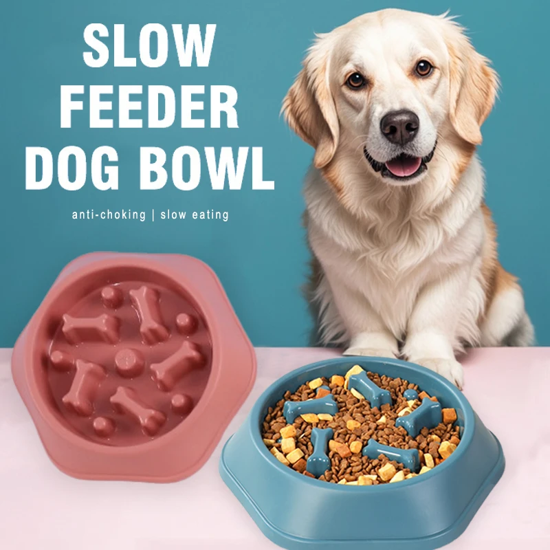 New Slow Feeder Dog Bowl Anti- - огляд і ціна Royal Canin Food Medium