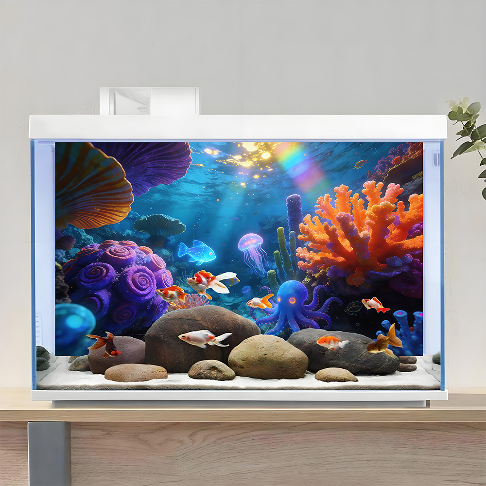 The underwater world under the - огляд і ціна Aquarium Fish Rainbow