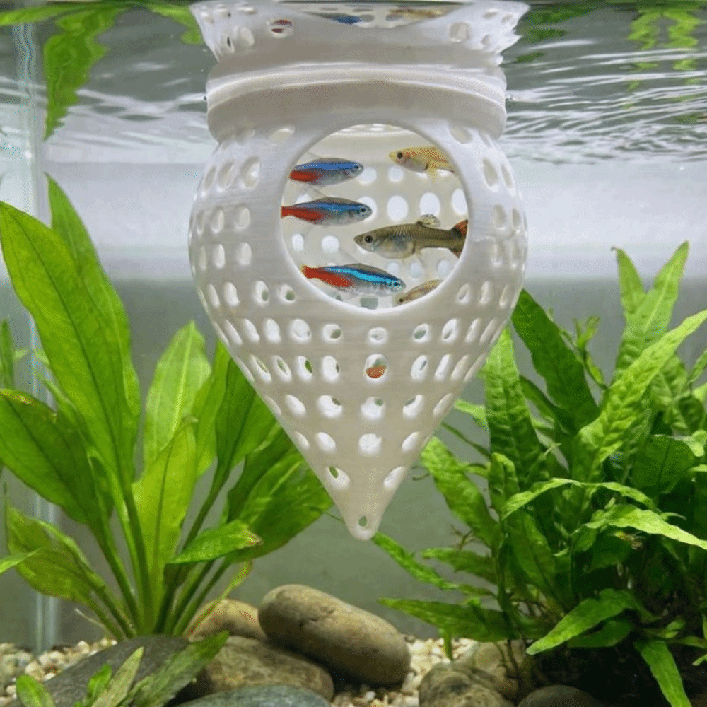 3D Printed Floating Fish Hammo - огляд і ціна Aquarium Fish Food