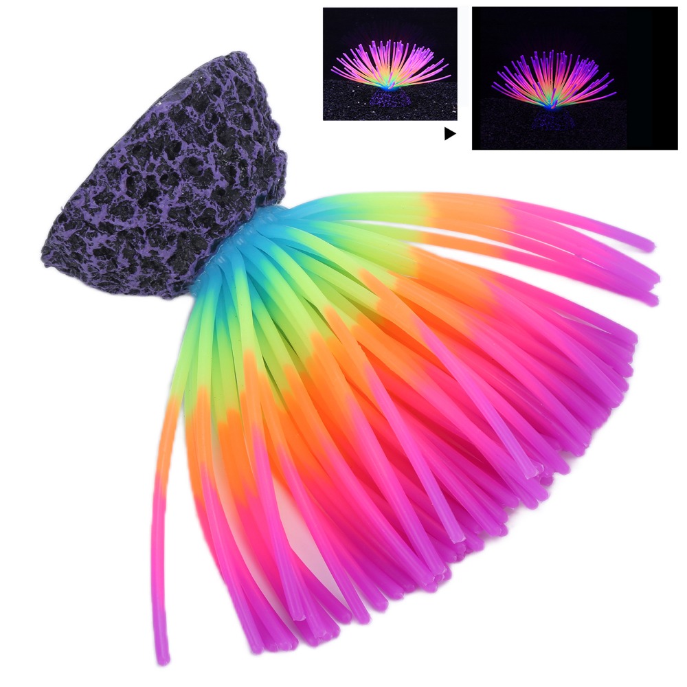 Colorful Aquarium Silicone Cor - огляд і ціна Aquarium Fish Rainbow