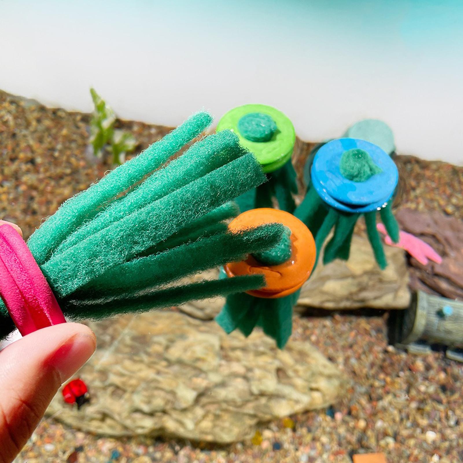 10 Pcs Aquarium Spawning Mop D - огляд і ціна Aquarium Fish Food