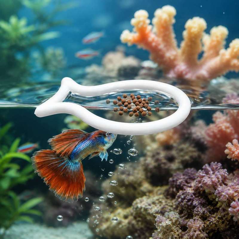 Fish Shaped Floating Feeding R - огляд і ціна Aquarium Fish Food