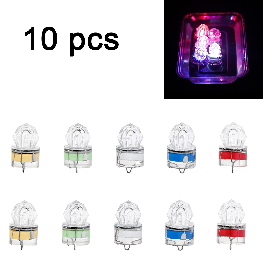 10 pcs LED Fishing Lamp Underw - огляд і ціна Aquarium Fish Diseases
