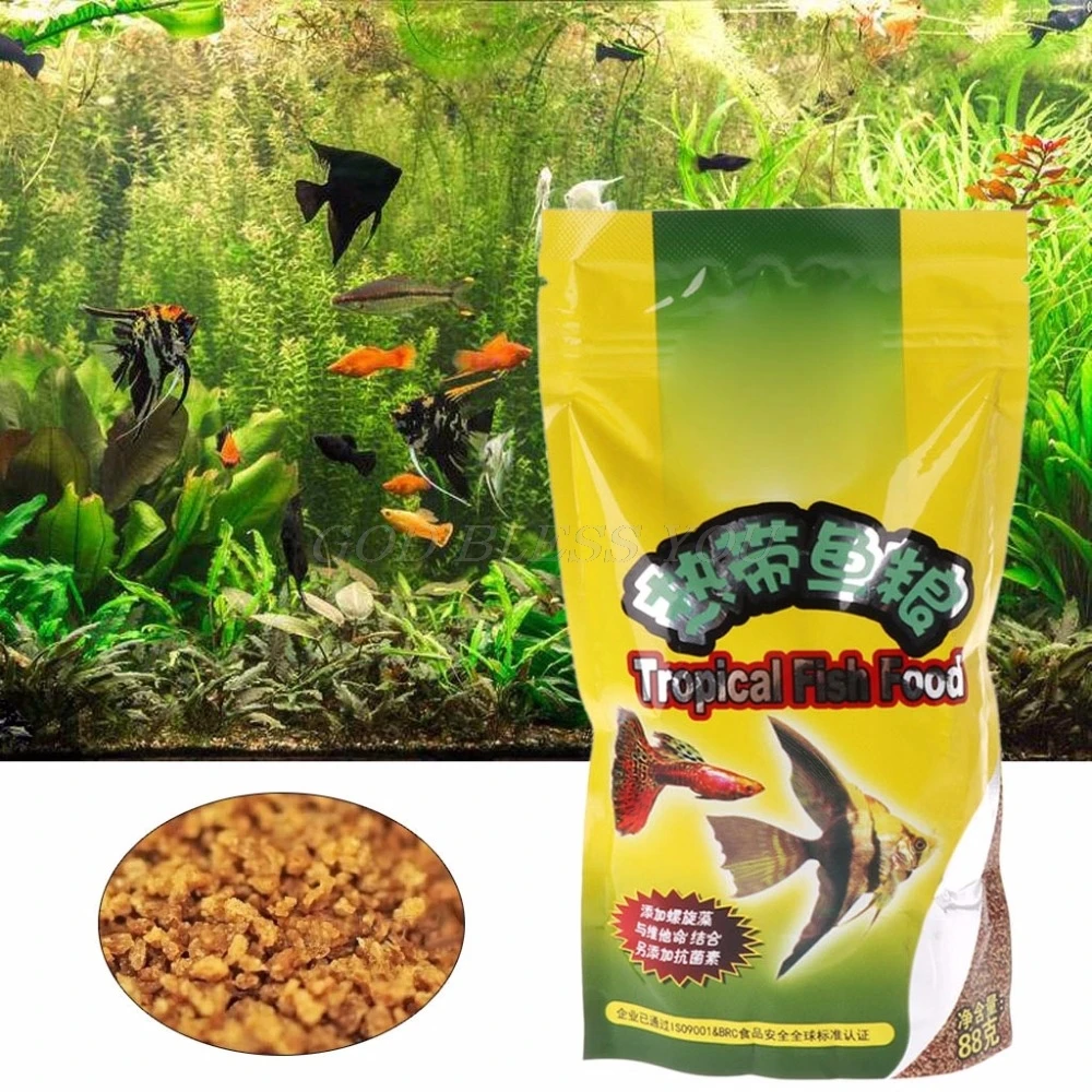 Aquarium Tank Tropical Fish Fo - огляд і ціна Aquarium Fish Food