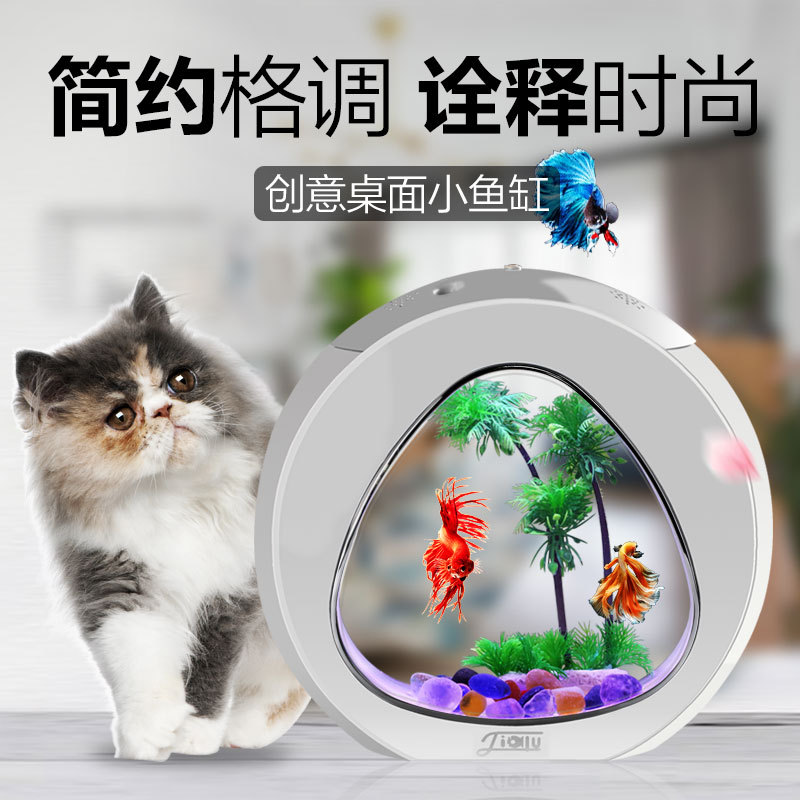 Jialu creative desktop fish ta - огляд і ціна Aquarium Fish Delivery