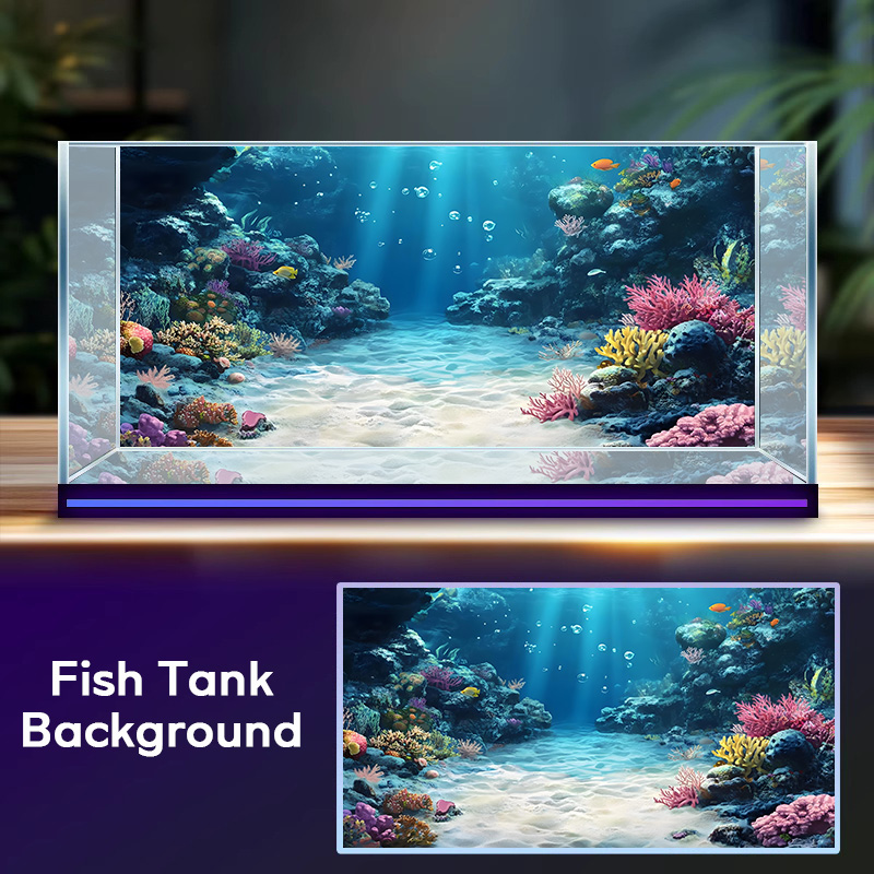 Rainbow Coral Reef，Fish tank b - огляд і ціна Aquarium Fish Rainbow