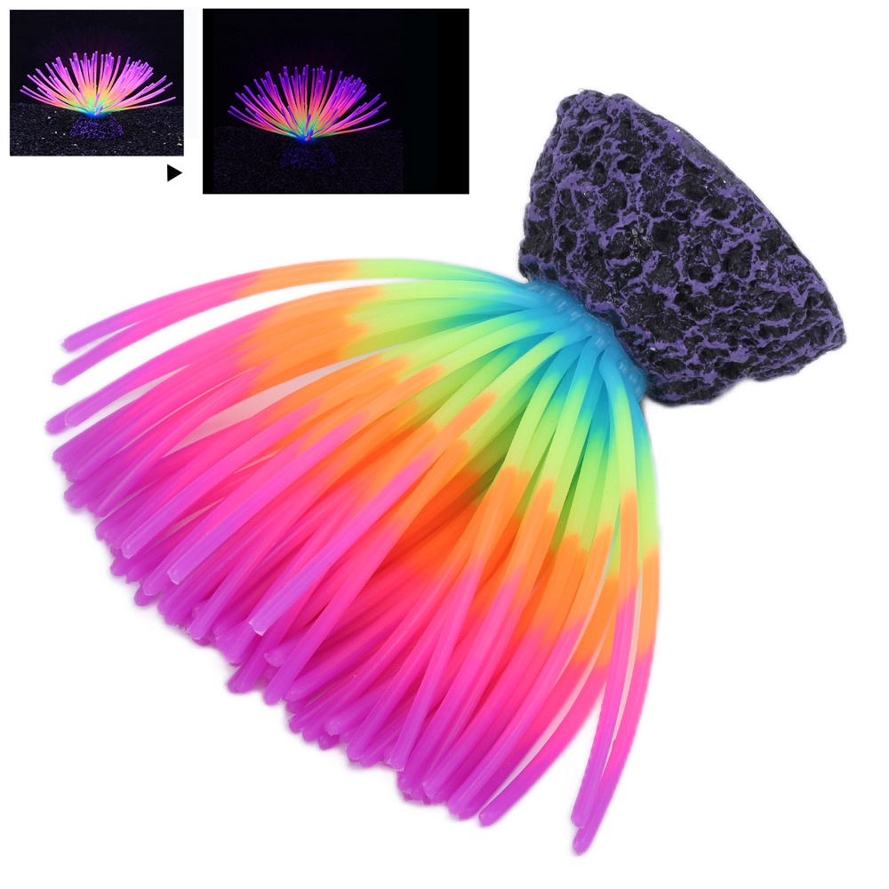 Colorful Aquarium Silicone Cor - огляд і ціна Aquarium Fish Rainbow