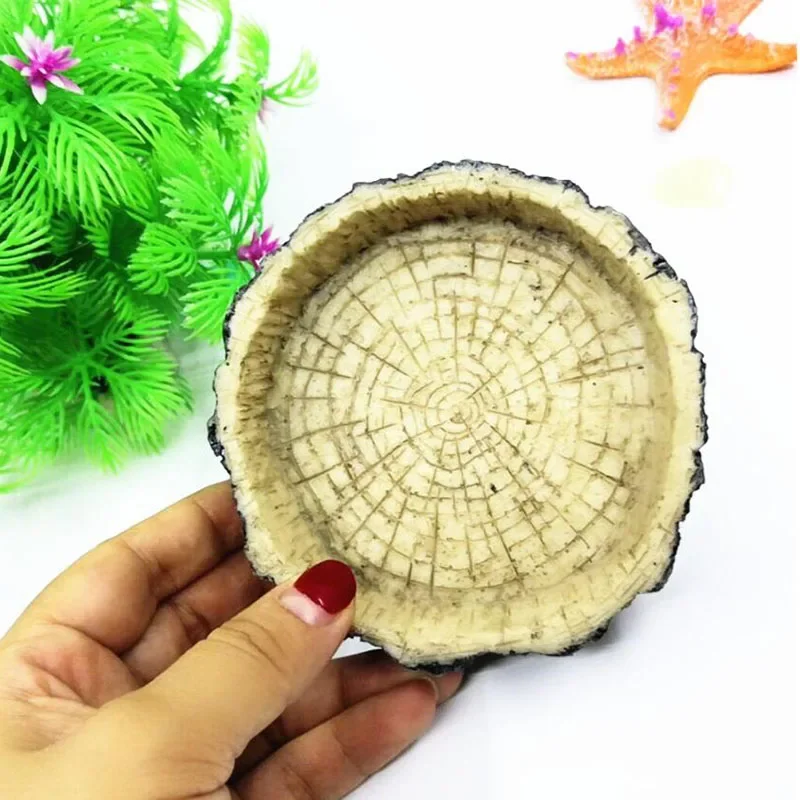 Pet Reptile Feeder Bowl Resin  - огляд і ціна Aquarium Fish Food
