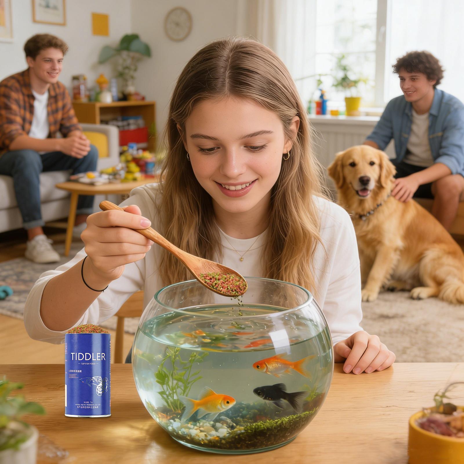 Fish Food Aquarium Feed Small  - огляд і ціна Aquarium Fish Food