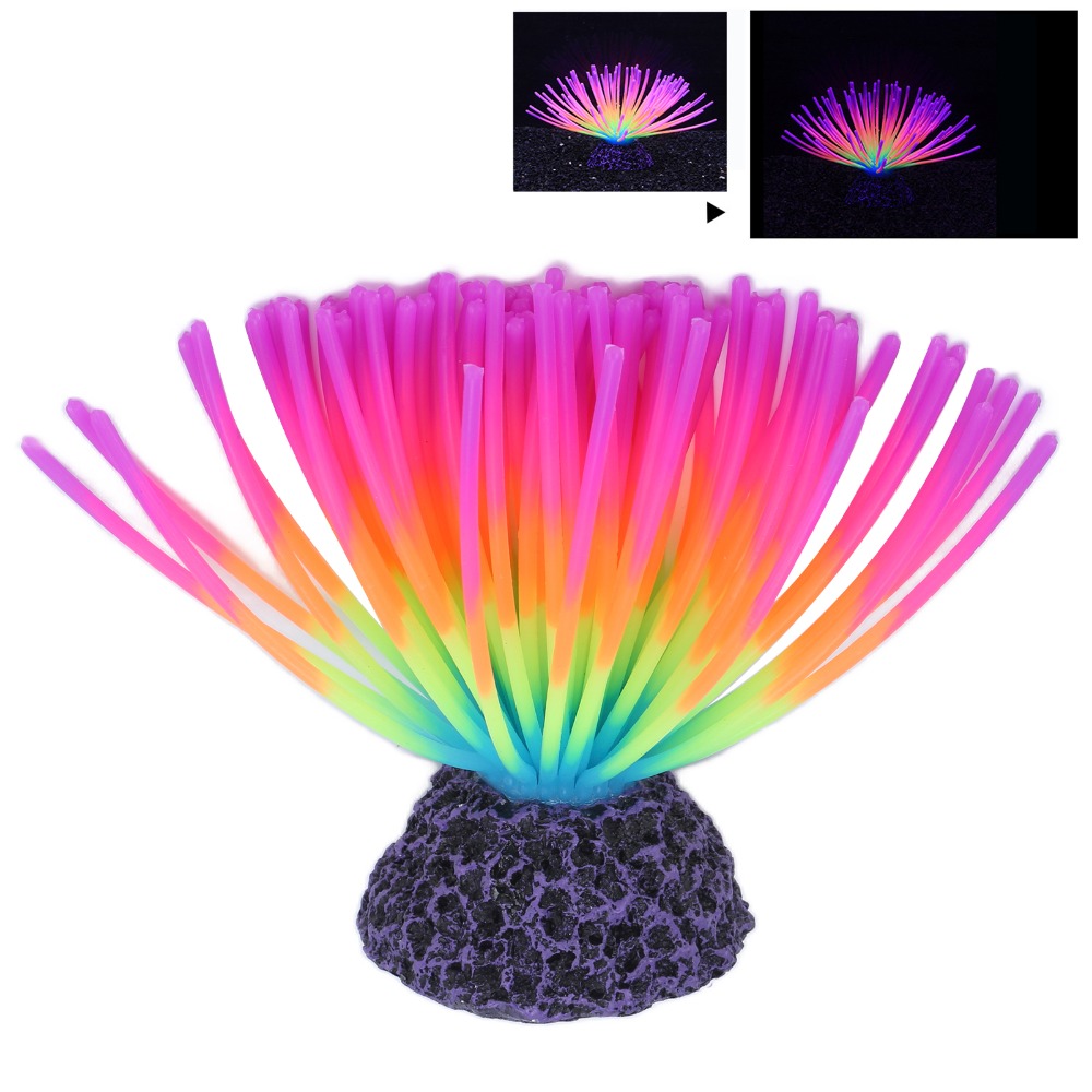Colorful Aquarium Silicone Cor - огляд і ціна Aquarium Fish Rainbow